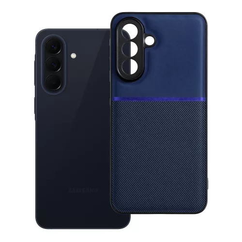 Samsung Galaxy A57 5G hátlap tok, telefon tok, stílusos, prémium, kék, Noble Case