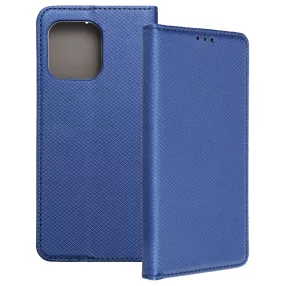   Motorola Moto G57 Power 5G könyvtok, fliptok, telefon tok, bankkártyatartós, mágneszáras, sötétkék, Smart Case book