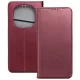 Xiaomi Redmi Note 15 4G / 5G könyvtok, fliptok, telefon tok, bankkártyatartós, mágneszáras, bordó, Smart Magneto