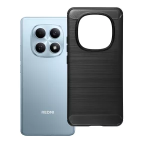   Xiaomi Redmi Note 15 4G / 5G szilikon tok, hátlaptok, telefon tok, karbon mintás, fekete, Carbon case