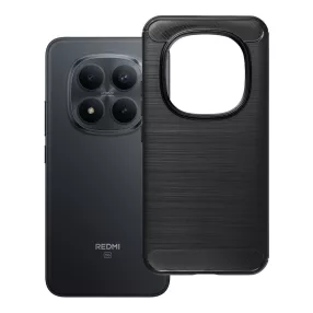   Xiaomi Redmi Note 15 Pro Plus 5G szilikon tok, hátlaptok, telefon tok, karbon mintás, fekete, Carbon case