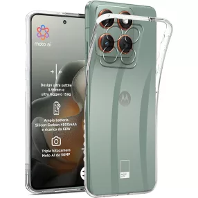   Motorola Edge 70 5G szilikon tok, hátlaptok, telefon tok, vastag, átlátszó, kamera védelemmel, 2mm, Clear case