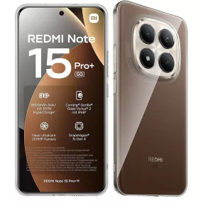   Xiaomi Redmi Note 15 Pro Plus 5G szilikon tok, hátlaptok, telefon tok, kamera védelemmel, átlátszó, 2mm, Clear Case, BOX