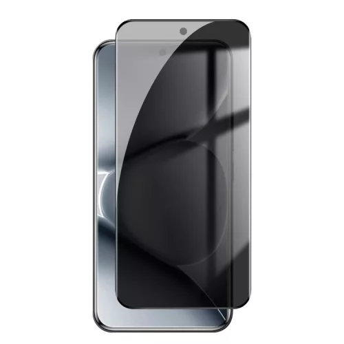 Xiaomi Redmi Note 15 Pro Plus 5G Privacy üvegfólia – 9H, fekete keretes, betekintés védelemmel, OG Premium