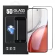 Honor Magic8 Lite 5G üvegfólia – teljes kijelzős, 9H edzett, fekete keretes, 5D