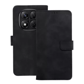   Xiaomi Redmi Note 15 4G / 5G könyvtok, fliptok, telefon tok, bankkártyatartós, mágneszáras, fekete, Tender Book