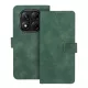 Xiaomi Redmi Note 15 4G / 5G könyvtok, fliptok, telefon tok, bankkártyatartós, mágneszáras, zöld, Tender Book