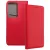 Realme C71 4G könyvtok, fliptok, telefon tok, bankkártyatartós, mágneszáras, piros, Smart Case book