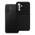 Samsung Galaxy A18 (4G/5G) / A17 (4G/5G) tok – kameravédős, elegáns texturált fekete hibrid hátlaptok, Noble Case