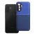 Samsung Galaxy A18 (4G/5G) / A17 (4G/5G) tok – kameravédős, elegáns texturált kék hibrid hátlaptok, Noble Case