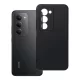 Xiaomi Redmi 15 4G / Redmi 15 5G szilikon tok, hátlaptok, telefon tok, velúr belsővel, matt, fekete, Silicone