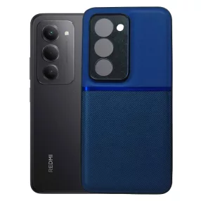   Xiaomi Redmi 15 4G / Redmi 15 5G hátlap tok, telefon tok, stílusos, prémium, kék, Noble Case