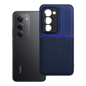   Xiaomi Redmi 15 4G / Redmi 15 5G hátlap tok, telefon tok, stílusos, prémium, kék, Noble Case