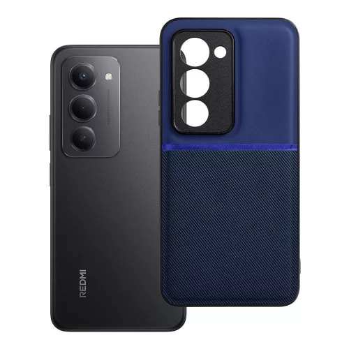 Xiaomi Redmi 15 4G / Redmi 15 5G hátlap tok, telefon tok, stílusos, prémium, kék, Noble Case