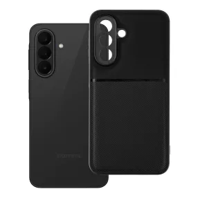   Samsung Galaxy A27 5G hátlap tok, telefon tok, stílusos, prémium, fekete, Noble Case