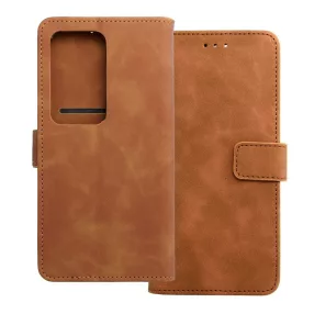   Xiaomi Redmi 15 4G / Redmi 15 5G könyvtok, fliptok, telefon tok, bankkártyatartós, mágneszáras, barna, Tender Book