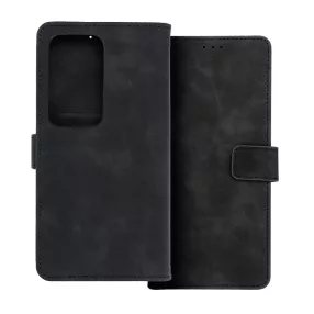   Xiaomi Redmi 15 4G / Redmi 15 5G könyvtok, fliptok, telefon tok, bankkártyatartós, mágneszáras, fekete, Tender Book