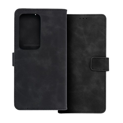 Xiaomi Redmi 15 4G / Redmi 15 5G könyvtok, fliptok, telefon tok, bankkártyatartós, mágneszáras, fekete, Tender Book