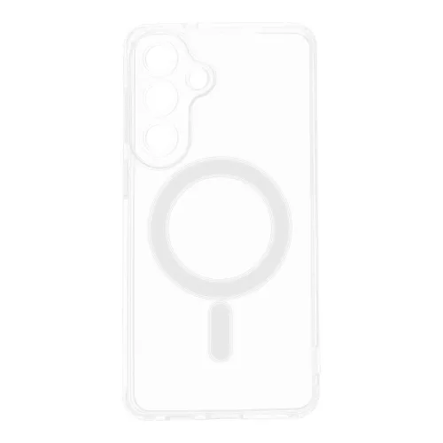 Samsung Galaxy S26 Plus 5G hátlaptok, telefon tok, MagSafe kompatibilis, kamera védelemmel, átlátszó, Mag Cover