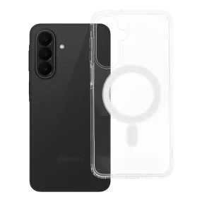   Samsung Galaxy A27 5G hátlaptok, telefon tok, MagSafe kompatibilis, erősített sarkokkal, átlátszó, Clear Mag Cover Case