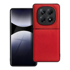   Xiaomi Redmi Note 15 4G / 5G hátlap tok, telefon tok, stílusos, prémium, piros, Noble Case