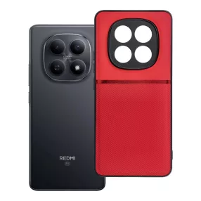   Xiaomi Redmi Note 15 4G / 5G hátlap tok, telefon tok, stílusos, prémium, piros, Noble Case