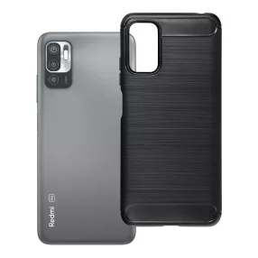   Xiaomi Redmi Note 10 5G / Poco M3 Pro 4G / 5G szilikon tok, hátlaptok, telefon tok, karbon mintás, fekete, Carbon case