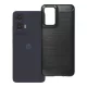 Motorola Moto G35 5G szilikon tok, hátlaptok, telefon tok, karbon mintás, fekete, Carbon case