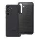 Samsung Galaxy S25 FE 5G szilikon tok – karbon mintás fekete hátlaptok, Carbon Case