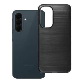  Samsung Galaxy A37 5G szilikon tok, hátlaptok, telefon tok, karbon mintás, fekete, Carbon case