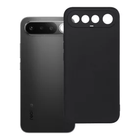   Realme 16 5G szilikon tok – kameravédős, matt fekete hátlaptok, Matt Case
