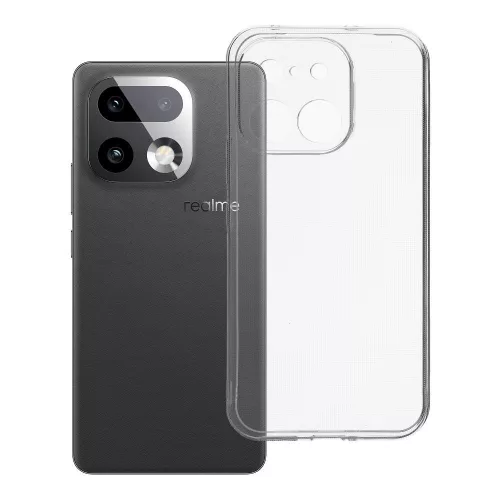Realme 16 Pro 5G szilikon tok – 2mm vastag, átlátszó hátlaptok, kamera védelemmel, Clear Case