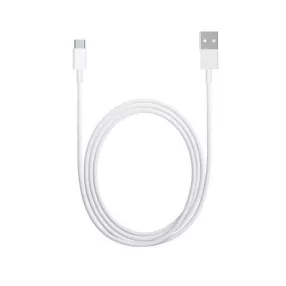   Xiaomi USB-A - USB-C kábel 1m 4A gyorstöltő töltőkábel fehér
