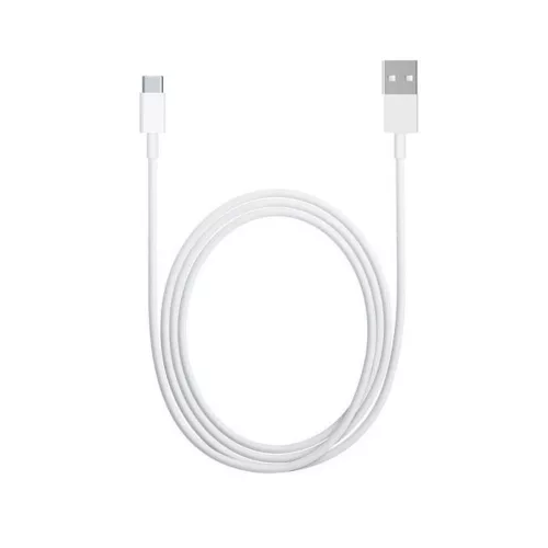 Xiaomi USB-A - USB-C kábel 1m 4A gyorstöltő töltőkábel fehér