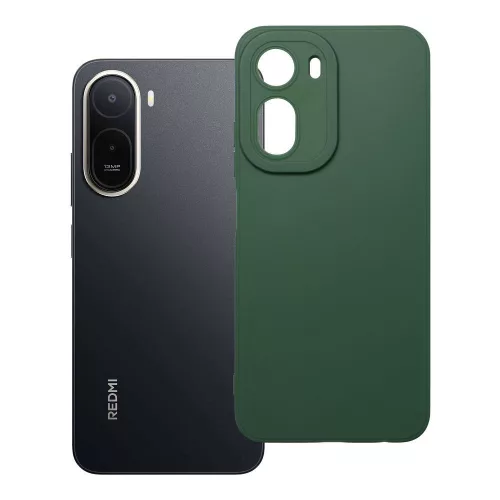Xiaomi Redmi A7 Pro szilikon tok – kameravédős, matt zöld hátlaptok, Matt Case