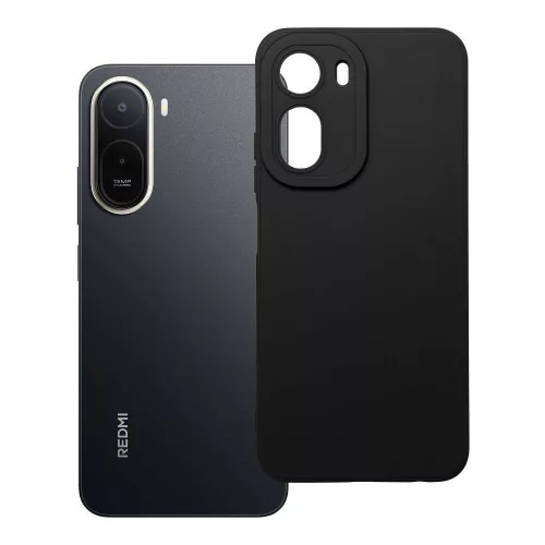 Xiaomi Redmi A7 Pro szilikon tok – kameravédős, matt fekete hátlaptok, Matt Case