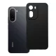 Xiaomi Redmi A7 Pro szilikon tok – kameravédős, matt fekete hátlaptok, Matt Case
