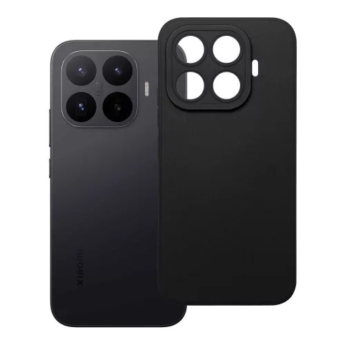 Xiaomi 17T 5G szilikon tok – kameravédős, matt fekete hátlaptok, Matt Case
