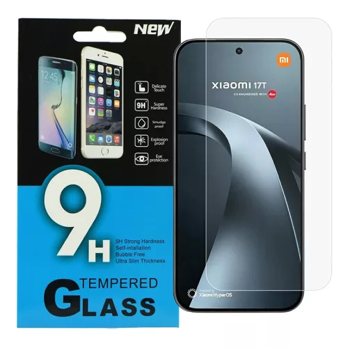 Xiaomi 17T 5G üvegfólia, tempered glass, előlapi, edzett