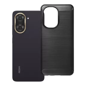   Xiaomi Redmi A5 4G szilikon tok, hátlaptok, telefon tok, karbon mintás, fekete, Carbon case