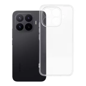   Xiaomi 17T Pro 5G szilikon tok, hátlaptok, telefon tok, vastag, átlátszó, kamera védelemmel, 2mm, Clear Case