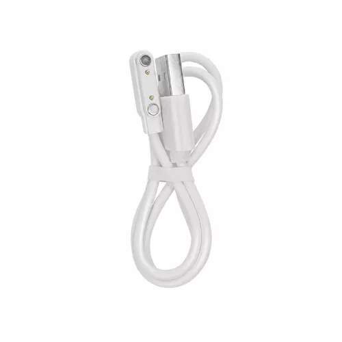 Hoco Y104 / Y107 okosóra töltőkábel USB-A mágneses töltő, fehér