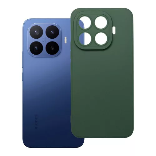 Xiaomi 17T Pro 5G szilikon tok – kameravédős, matt zöld hátlaptok, Matt Case