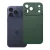 iPhone 18 Pro Max / 17 Pro Max szilikon tok – kameravédős, matt zöld hátlaptok, Matt Case