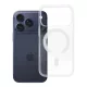 iPhone 18 Pro / 17 Pro MagSafe tok – erősített sarkú átlátszó hibrid hátlaptok, Clear Mag Cover Case (nagy kamera kivágás)