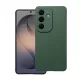 Samsung Galaxy S26 FE 5G szilikon tok – kameravédős, matt zöld hátlaptok, Matt Case