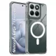 Motorola Edge 70 Fusion 5G MagSafe tok – átlátszó hibrid hátlaptok megerősített sarkokkal, Clear Mag Cover (MID)