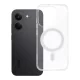 Xiaomi Poco X8 Pro 5G MagSafe tok – átlátszó hibrid hátlaptok megerősített sarkokkal, Clear Mag Cover (MID)