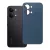 Xiaomi Poco X8 Pro Max 5G szilikon tok – kameravédős, matt kék hátlaptok velúr belsővel, Silicone