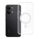 Xiaomi Poco X8 Pro Max 5G MagSafe tok – átlátszó hibrid hátlaptok megerősített sarkokkal, Clear Mag Cover (MID)